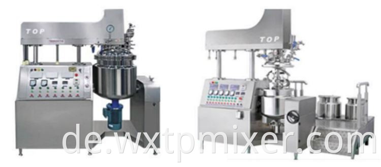 Vacuum Homogenizing Emulsifier Mixer2